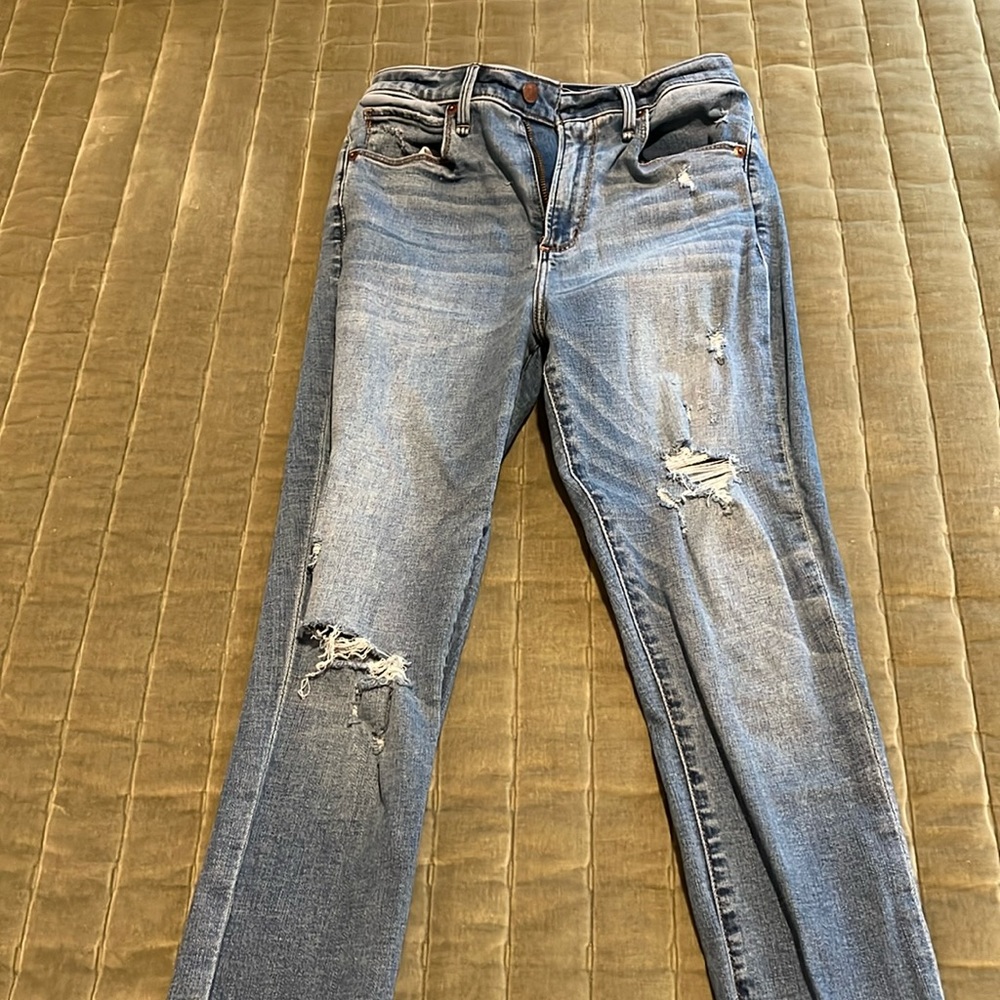 Abercrombie & Fitch high rise super skinny ankle